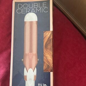 Conair Double Ceramic Curling Iron - Rose Gold